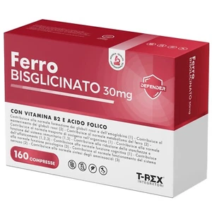 Ferro Integratore 30 mg Con Acido Folico e Vitamina B2 - 160 compresse - Foto 1 di 6