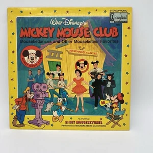 Walt Disney's Mickey Mouse Club Mousekedances Mousketeers LP 1362 Vintage 1975 - Afbeelding 1 van 13