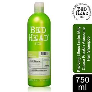 Bed Head by Tigi Urban Antidotes Re-Energise Daily Shampoo for Normal Hair 750ml - Picture 1 of 5