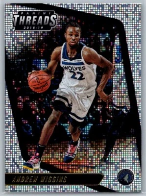 2018-19 PANINI NBA THREADS BASKETBALL DAZZLE 89 ANDREW WIGGINS - Image 1 of 2