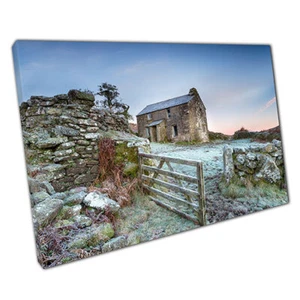 Print on Canvas Countryside Cottage Ready to Hang canvas Wall Art Print