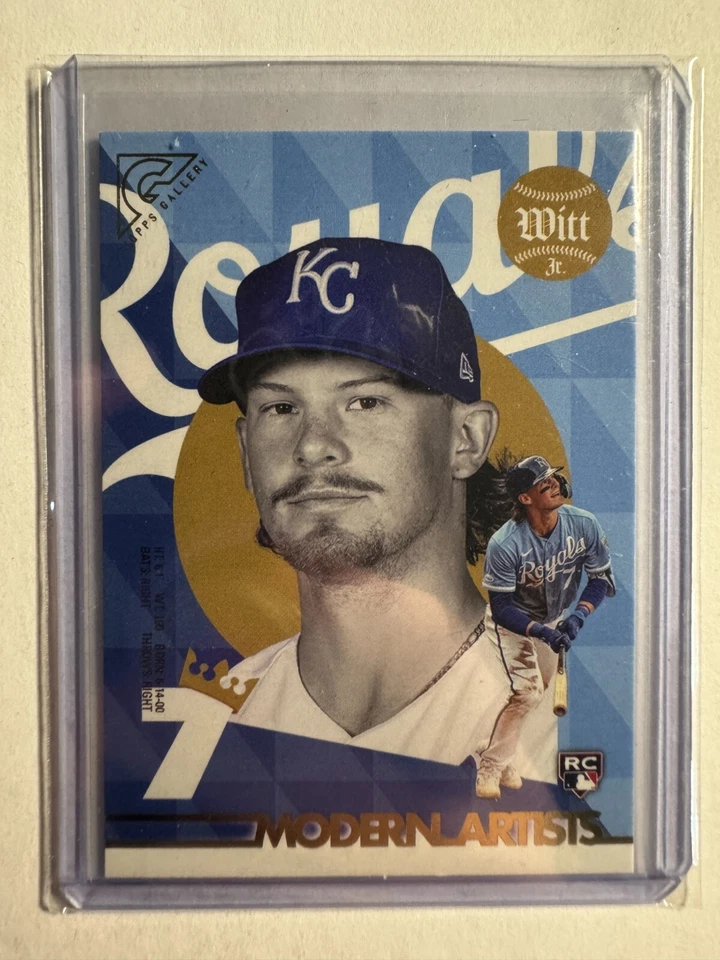 K313,439 -  2022 Topps Gallery Modern Artists #MA20 Bobby Witt Jr. - Image 1 of 1