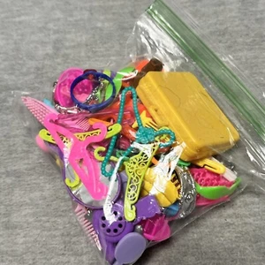 Barbie & Barbie Doll Clone Accessory Lot Brush Hangers Hats - Picture 1 of 12