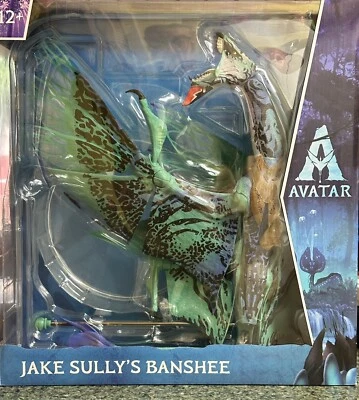 Avatar 2 Way of Water 7" Jake Sully's Banshee (tamaño completo) 22 puntos de articulación Foto 1 de 4
