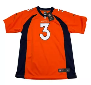 Camiseta deportiva juvenil limitada naranja de los Denver Broncos Russell Wilson #3 Nike talla XL - Imagen 1 de 4