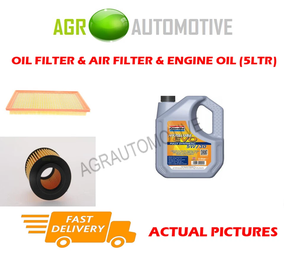 OEM DIESEL OIL AIR FILTER KIT + VL 5W30 OIL FOR SAAB 9-3 SPORT 1.9 150 2004-12 - Image 1 of 1