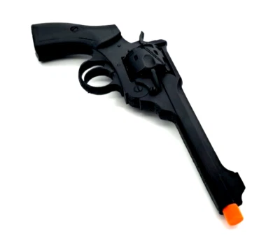 UNBRANDED BRAND Full-Size Webley Top-Break Revolver For Fantasy Cosplay and Prop