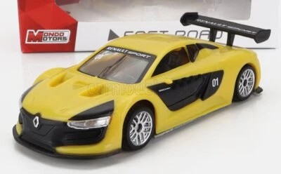 MODELLINO AUTO STATICO DIECAST RENAULT RS01 #1 2015 GIALLO NERO SCALA 1/43 - Immagine 1 di 2