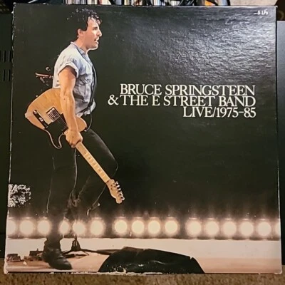 Bruce Springsteen & The E Street Band Live 1975-85 Box Set 5 vinyl LPs + Booklet - Image 1 of 4