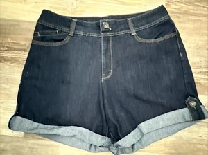 Nine West Jean Shorts Size 14/34 - Picture 1 of 7