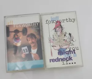 2 VTG Comedy Cassette Tapes Lot: Jeff Foxworthy - Imagen 1 de 5