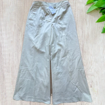 New without tags ! Moda International old white wide leg Pant trouser  sz 8 - Image 1 of 4