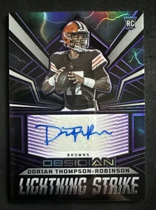 Grabado eléctrico púrpura Panini Obsidian 2023 - Lightning Strike Signatures #LSS-DTR - Imagen 1 de 3