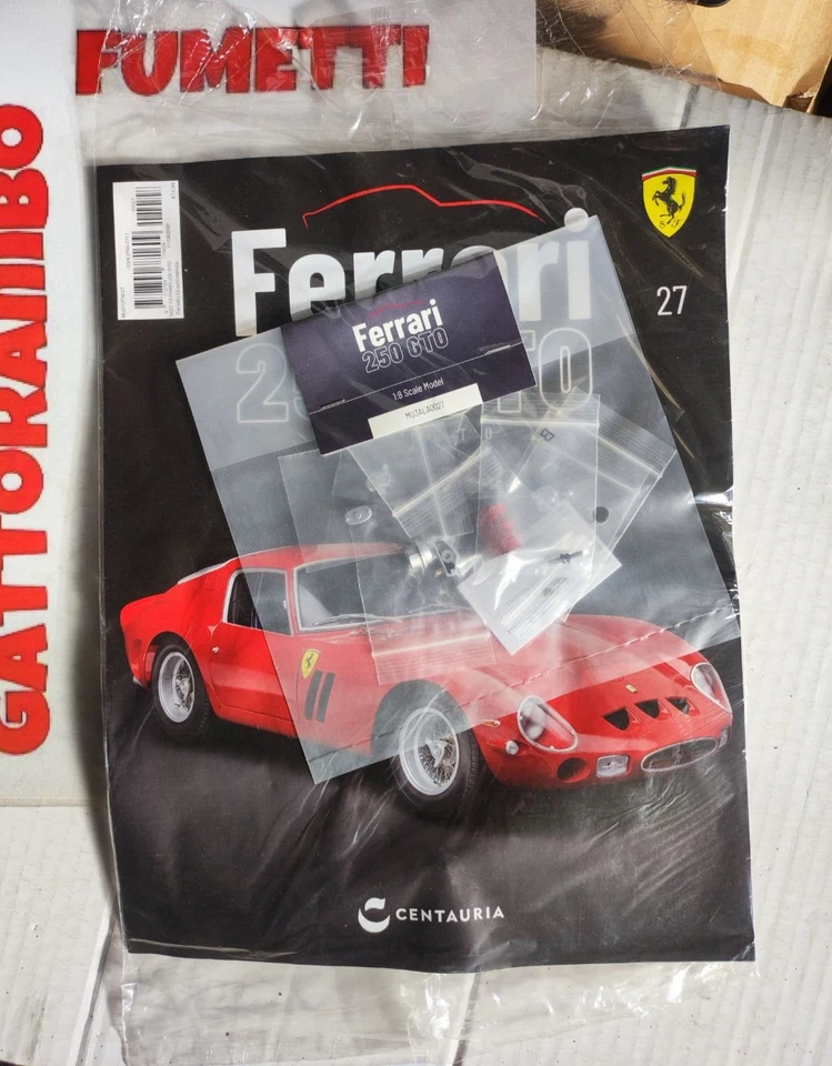 FERRARI 250 GTO Centauria Uscita n° 27 Scala 1:8  ESAURITA EDICOLA SIGILLATA - Immagine 1 di 1