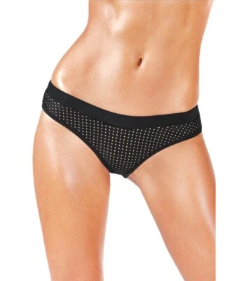 Parte inferior descarada negra Fabletics Valentina para mujer nueva con etiquetas precio de venta sugerido por el fabricante 39,95 USD Foto 1 de 4