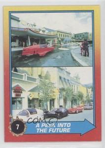 1989 Topps Back to the Future Part II A Peek into the Future #7 07rd