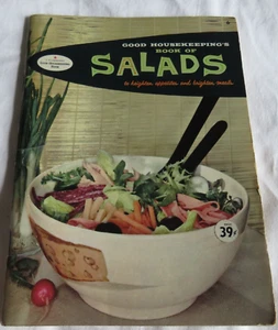 1958 Good Housekeeping Cook Book Vintage Cookbook Salads - Foto 1 di 8
