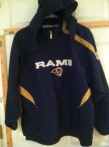 ST LOUIS RAMS Reebock 14/16 1/4 Zip - Picture 1 of 12