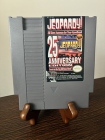 Nintendo Jeopardy 25th Anniversary Edition Nes 1985 Cartridge Only Tested Works