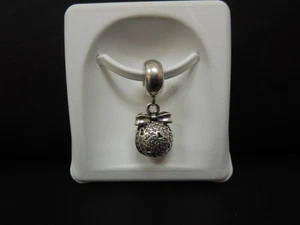 Pandora Ornament w/Bow Dangle Charm in Sterling (2014) - Picture 1 of 9