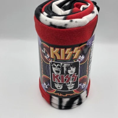 Manta polar estampada KISS 50x60 The Northwest Company diseño nocturno KISS Foto 1 de 4