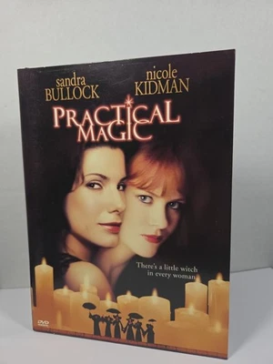 Practical Magic DVD, Snapcase, Sandra Bullock, Nicole Kidman, Witch Fun, Bonus - Image 1 of 3