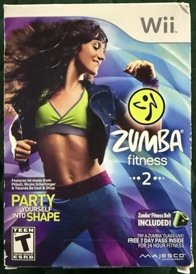 Juego Cinturón Nintendo Wii Zumba Fitness 2 (Nuevo Precintado) Foto 1 de 4