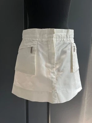 LOUIS VUITTON Falda Algodón Blanco Mujer Talla 38 Foto 1 de 4