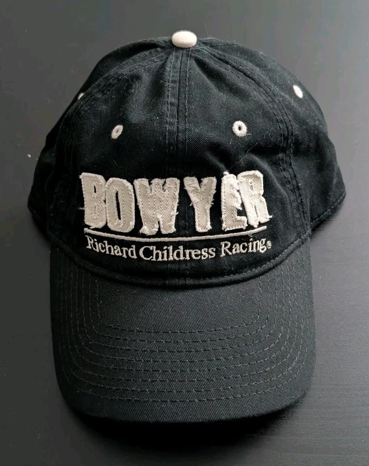 Boné chapéu preto BOWYER Richard Childress Racing RCR perseguição NASCAR  - Imagem 1 de 4