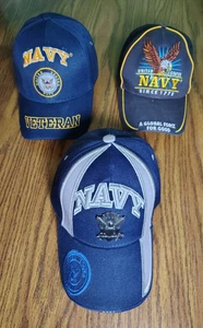 Set of (3) Navy Hats United States 1775 - Picture 1 of 18