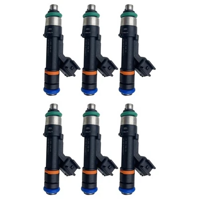 Injetores de combustível 6x 0280158119 para Dodge Grand Caravan 3.3L 3.8L 2008-2010 - Imagem 1 de 4