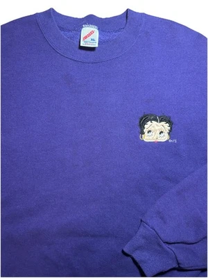 VTG 80s 90s Betty Boop King Features Syndicate Fleischer Studios Sweatshirt XL - Image 1 of 4