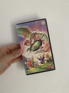 Once Upon A Forest VHS Animated Movie Tape (Spanish) Latin Version - Videovisa - Picture 1 of 8