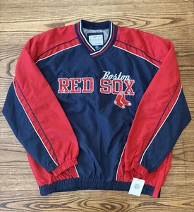 Neu mit Etikett Boston Red Sox Original Merchandise Windbreaker Pullover Jacke Größe Large - Bild 1 von 6