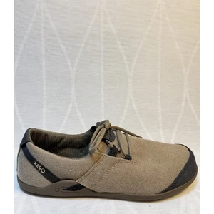 Xero Shoes Mens 7.5 Beige Hana-Hemp Canvas Minimalist Barefoot Lace Up Sneakers - Picture 1 of 7