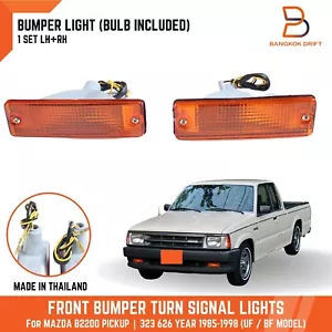 BUMPER SIGNAL INDICATOR LIGHTS FOR MAZDA B2000 B2200 B2600 UF B SERIES 87-98 - Foto 1 di 9