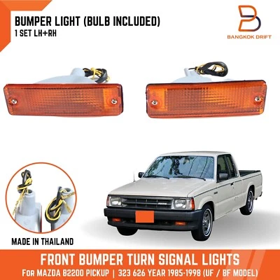 BUMPER SIGNAL INDICATOR LIGHTS FOR MAZDA B2000 B2200 B2600 UF B SERIES 87-98 - Image 1 of 4