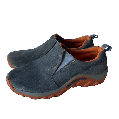 Niños Merrell Jungle Moc Talla 5 Castlerock Gamuza Sin cordones Senderismo Unisex Zapatos Escuela Foto 1 de 4