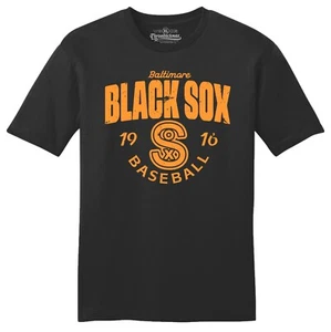 Baltimore Black Sox 1916 Baseball TRI-BLEND Tee Shirt - Orioles, Ravens - Picture 1 of 4