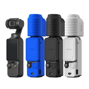 For DJI Osmo Pocket 3 Silicone Screen/Lens /Body/ Battery Handle Protective Case - Picture 1 of 23