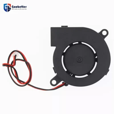 300-8000RPM 6025 DC Radial Turbo Blower Fan Mini Brushless Cooling Fan 5/12/24V - Image 1 of 4