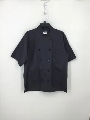  Chef's Top Cook Cool Happy Chef Vented Charcoal Unisex SMALL - Image 1 of 3