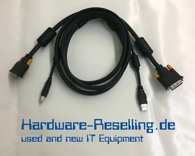 Belkin USB DVI 1,8M Kabel für KVM - Bild 1 von 3