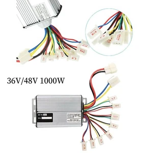 36V/48V 1000W E-Bike Brushed Motor Speed Controller For Electric Scooter Parts - Imagen 1 de 10