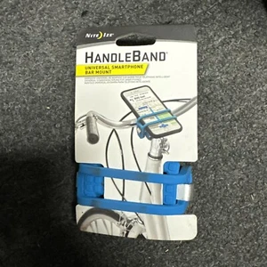 Nite Ize HandleBand Universal Smartphone Bar Mount-Blue - Picture 1 of 2