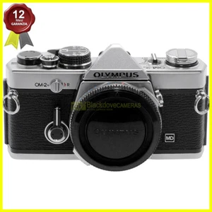 Olympus OM-2n body silver. Fotocamera reflex meccanica analogica a pellicola. - Foto 1 di 8