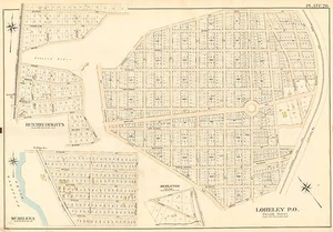1915 ST. HELENA LORELEY, RUXTON HEIGHTS BALTIMORE COUNTY MARYLAND ATLAS MAP - Picture 1 of 1