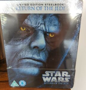 Star Wars Return of The Jedi Limited Edition Blu-ray Steelbook RARE