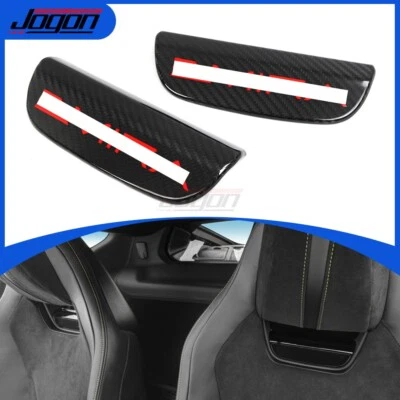 Placa de asiento interior decoración moldura para Lotus Emira V6 2022 2023 24 fibra de carbono seca Foto 1 de 4