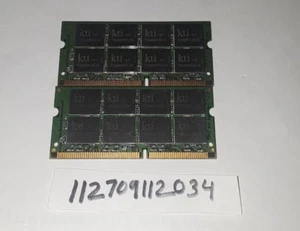 512MB KIT 2X 256MB 16CHPS SDRAM SDR SD PC100 100MHZ 144-PIN SO-DIMM INTEL RAM - Picture 1 of 1